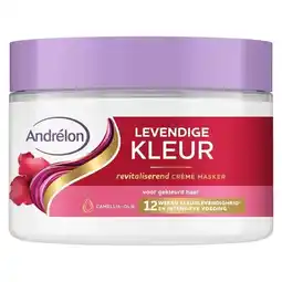 Trekpleister Andrélon Levendige Kleur Revitaliserend Haarmasker aanbieding