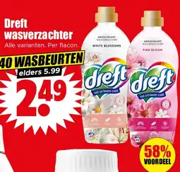 Dirk Dreft wasverzachter aanbieding