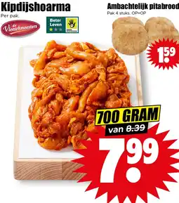 Dirk Kipdijshoarma aanbieding