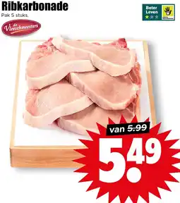 Dirk Ribkarbonade aanbieding