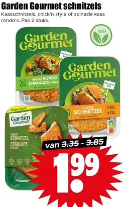 Dirk Garden Gourmet schnitzels aanbieding