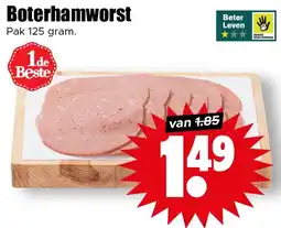 Dirk Boterhamworst aanbieding