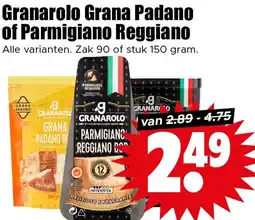 Dirk Granarolo Grana Padano of Parmigiano Reggiano aanbieding
