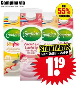 Dirk Campina vla aanbieding