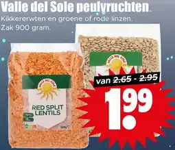 Dirk Valle del Sole peulvruchten. aanbieding