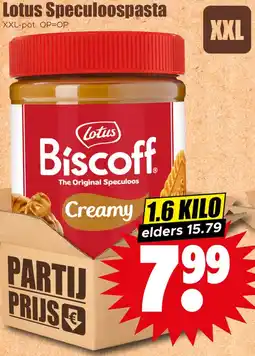 Dirk Lotus Speculoospasta aanbieding