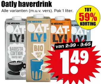 Oatly haverdrink