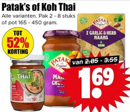 Dirk Patak's of Koh Thai aanbieding