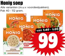 Dirk Honig soep aanbieding