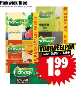 Dirk Pickwick thee aanbieding