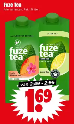Dirk Fuze Tea aanbieding