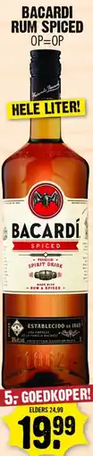 Dirk Bacardi rum spiced aanbieding
