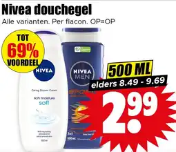 Dirk Nivea douchegel aanbieding