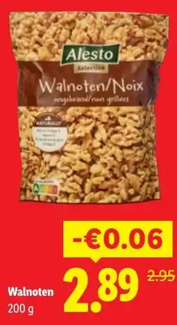 Lidl Walnoten aanbieding