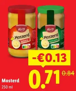 Lidl Mosterd aanbieding