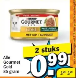 Albert Heijn Alle Gourmet Gold aanbieding