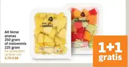Albert Heijn AH Verse ananas of meloenmix aanbieding