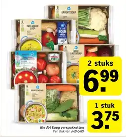 Albert Heijn Alle AH Soep verspakketten aanbieding