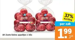 Albert Heijn AH Zoete kleine appeltjes aanbieding