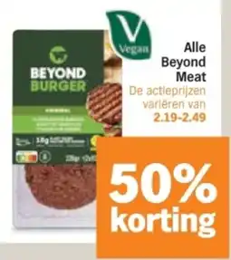 Albert Heijn Alle Beyond Meat aanbieding