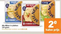Albert Heijn Alle Milner in plakken aanbieding