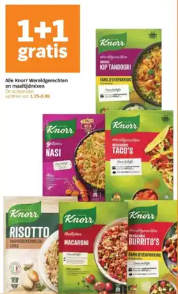 Albert Heijn Alle Knorr Wereldgerechten en maaltijdmixen aanbieding