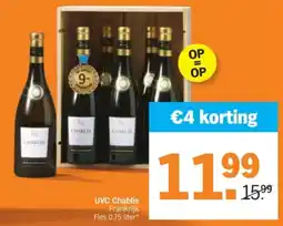Albert Heijn UVC Chablis aanbieding