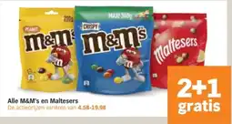 Albert Heijn Alle M&M's en Maltesers aanbieding