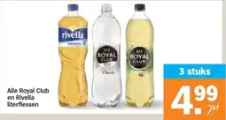 Albert Heijn Alle Royal Club en Rivella aanbieding