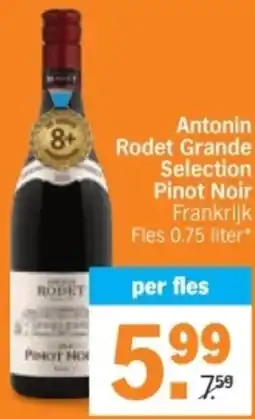 Albert Heijn Antonin Rodet Grande Selection Pinot Noir aanbieding