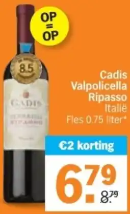 Albert Heijn Cadis Valpolicella Ripasso aanbieding