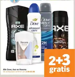 Albert Heijn Alle Dove, Axe en Rexona aanbieding