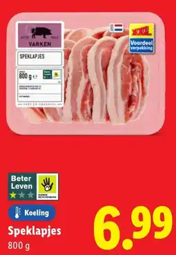 Lidl Speklapjes aanbieding