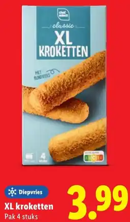 Lidl XL kroketten aanbieding