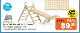 Albert Heijn Deryan Luxe XXL klimrek incl. kussen aanbieding