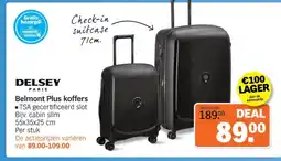 Albert Heijn Delsey Belmont Plus koffers aanbieding
