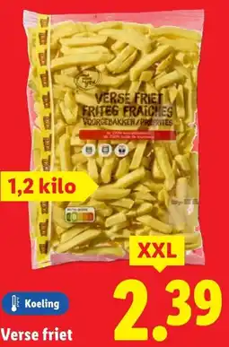 Lidl Verse friet aanbieding