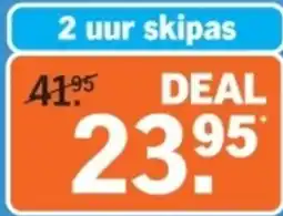Albert Heijn Skiën of snowboarden bij SnowWorld aanbieding