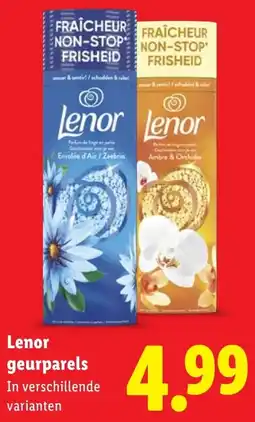 Lidl Lenor geurparels aanbieding