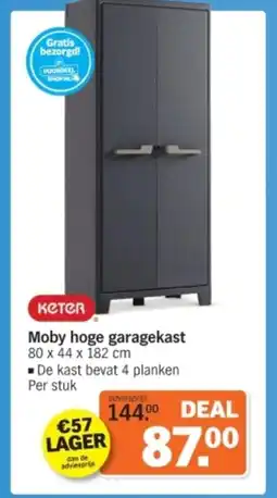 Albert Heijn Moby hoge garagekast aanbieding