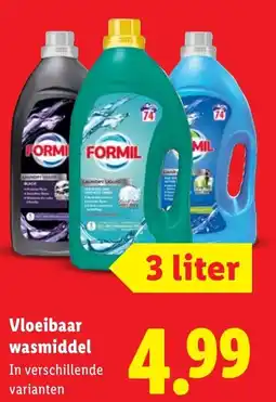 Lidl Vloeibaar wasmiddel aanbieding