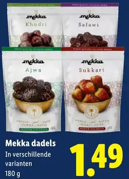 Lidl Mekka dadels aanbieding
