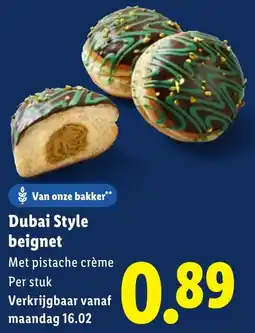 Lidl Dubai Style beignet aanbieding