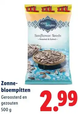 Lidl Zonnebloempitten aanbieding