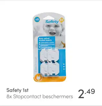 Baby & Tiener Safety 1st 8x Stopcontact beschermers aanbieding