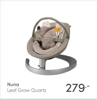 Baby & Tiener Nuna Leaf Grow Quartz aanbieding