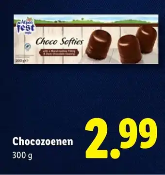 Lidl Chocozoenen aanbieding