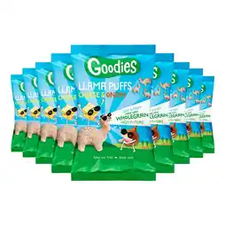 Plein.nl 9x Goodies Snack Dino Puffs Cheese aanbieding