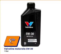 Action Valvoline motorolie 5W-30 aanbieding