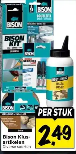 Vomar Voordeelmarkt Bison Klus- artikelen Diverse soorten aanbieding